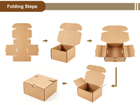 Boîte d'expédition pour disques de frein en carton ondulé résistant aux chocs, avec pelliculage brillant, gaufrage, recyclable, écologique, emballage pour pièces automobiles
