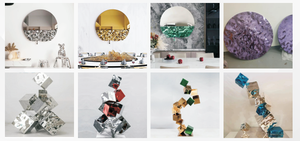 Escultura Metálica de Pared Ligera Plateada, Diseño Personalizado de Fábrica, Arte Abstracto Moderno en 3D, Decoración para Diseñadores de Interiores - Product Image 2