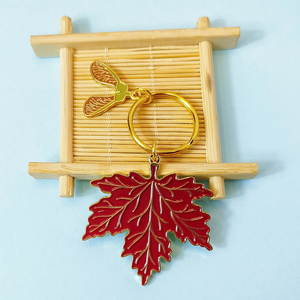 Hot Bán Biểu Tượng Tùy Chỉnh Màu Xanh Lá Cây Lá Kim Loại Móc Chìa Khóa Tùy Chỉnh Mạ Vàng Men Cứng Móc Chìa Khóa - Product Image 6