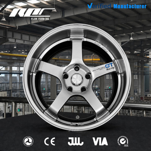 Jantes Roc Flow Forming 4x100 5x100 5x114.<span class=keywords><strong>3</strong></span> Deep Lip GT 15 16 17 18 pouces JDM pour Civic Type R MX-5 Miata <span class=keywords><strong>Audi</strong></span> A1 - Product Image 1