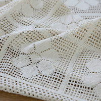Gros Crochet Coton Dentelle Évider Couverture De Table Salle À Manger Noce Hôtel De Mariage Nappe