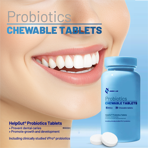 Căng thẳng Probiotic bằng sáng chế hỗ trợ sức khỏe răng miệng, giúp duy trì cân bằng microbiota miệng, làm mới hơi thở, Viên nhai dành cho người lớn - Product Image 2