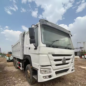 Sinotruk Howo371 6x4 8x4 Camión Volquete de Transmisión Manual, 10-12 Ruedas, 50 Toneladas, Diésel, Volquete Pesado de Dirección Derecha para Minería - Product Image 4