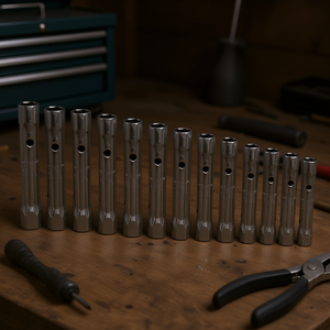 Hex Keys <b>Set</b> 13 <b>Pc</b> Metric Chrome Vanadium Steel Socket Wrench Tools - Product Image 1