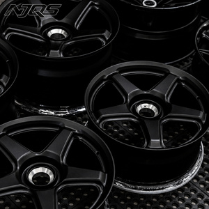 Jantes en alliage forgé sur mesure NJQS, 1 pièce, 20 et 21 pouces, pour Lamborghini Huracan STO, 5x114.3, 5x130, 5x127, 40 mm, 35 mm - Product Image 1