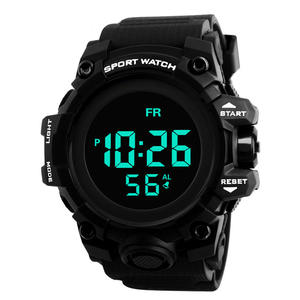 <span class=keywords><strong>Montre</strong></span> électronique sport multifonctionnelle à grand cadran en plastique étanche à mouvement numérique, style étudiant, très vendue - Product Image 3