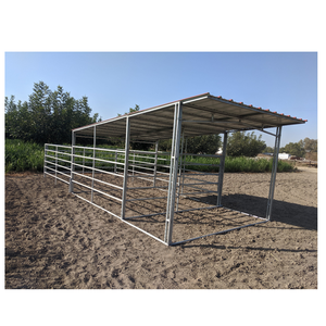 Mini abri pour chevaux/clôture pour chevaux 6'D X 12'W X 6'H - Product Image 3