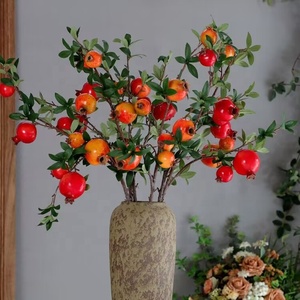 Fabbrica all'ingrosso <span class=keywords><strong>fiore</strong></span> artificiale Decor bacche di biancospino alberi da frutto artificiali bacche di <span class=keywords><strong>melograno</strong></span> fiori artificiali - Product Image 3