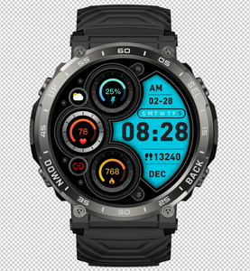 Reloj Inteligente DF S56 2025 IP68 Resistente al Agua, Deportivo para Exteriores, con Pantalla, Llamadas, Batería de Larga Duración y Monitor de Frecuencia Cardíaca - Product Image 1