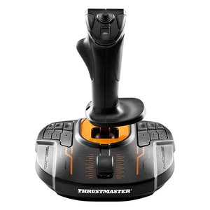 Joystick Simulador de Vuelo T 16000M FCS, Negro y Naranja 2960773 - Product Image 1