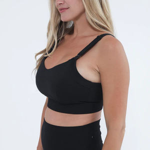 2025 nefes yüksek sıkı yumuşak ayrılabilir annelik emzirme koşu hemşirelik ve pompalama spor sutyen kadınlar için - Product Image 6