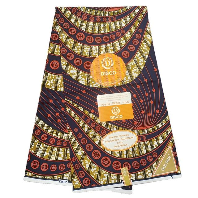 100% Cotton Print Fabric Roll for Traditional African Clothing