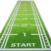 Césped Artificial para Gimnasio, Alfombra de Césped Sintético Resistente para Interiores y Exteriores, Tapete Deportivo para Gimnasio, Precio de Fábrica