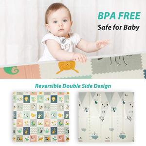 <span class=keywords><strong>Tapis</strong></span> de jeu pour bébé pliable imperméable en XPE écologique pour bébés avec surface de jeu glissante - Product Image 6