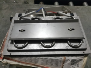 Máquina comercial para restaurante de hotel al aire libre, parrilla de contacto profesional, máquina para hacer gofres, 6 gofres de maíz - Product Image 3