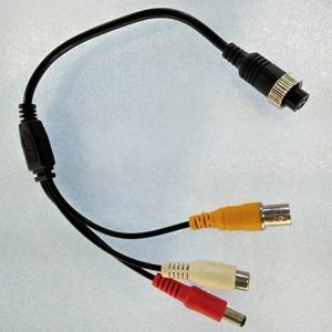 Prix usine M12 4Pin Aviation Tête Femelle à BNC/RCA/DC CCTV Caméra Moniteur De Voiture <span class=keywords><strong>AV</strong></span> Connecteur Câble Fil avec Ligne Audio Vidéo - Product Image 2