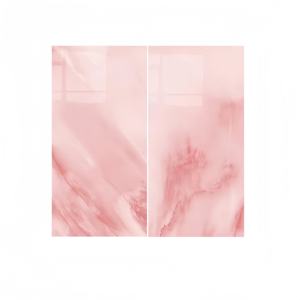 Carrelage de sol en marbre bleu au design moderne de luxe KTX Carreaux métallisés émaillés bleu rose 600x1200 pour salon Villa Maison - Product Image 2