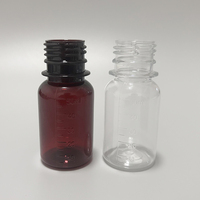 Vente en gros de flacons cylindriques jetables en PET de 50 ml pour sirop contre la toux, collagène liquide, boisson, solution orale vide en plastique
