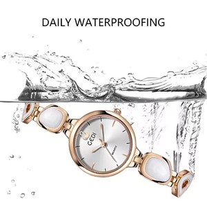 Montre GEDI pour femme, style féminin, luxe léger, minimaliste, design épuré, montres compactes à quartz de niche - Product Image 3