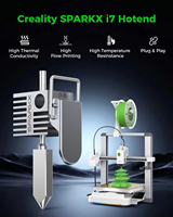Kit Nozzle HotEnd Printer 3D Creality SPARKX I7 0.2mm 0.4mm 0.6mm 0.8mm Suku Cadang Printer 3D