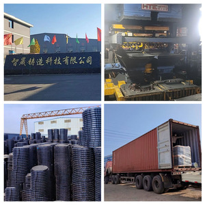 Tapa <span class=keywords><strong>de</strong></span> Alcantarilla Compuesta Jin Zhisheng 600 x 600 mm A15, Estándar EN124, Tamaño <span class=keywords><strong>y</strong></span> Color Personalizables para Sistemas <span class=keywords><strong>de</strong></span> Drenaje - Product Image 6