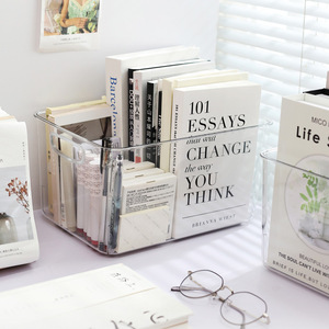 Transparent <b>Plastic</b> Storage <b>Boxes</b> Rectangle Multi Size For Kitchen Bedroom Living Room Organization Food Container - Product Image 3