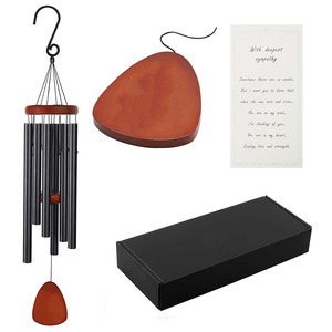 Wind Chime 32 Inch Outdoor <b>Memorial</b> Aluminum Alloy Long Tube Pet Sympathy <b>Gift</b> - Product Image 1