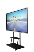 Tableau tactile IR LCD, écran intelligent, moniteur, tableau blanc électronique avec 20 points tactiles, Android 13.0 pour l'enseignement scolaire