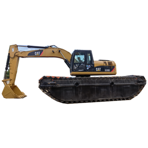 Excavadora anfibia de Wetland con Pontón, gato japonés 320D - Product Image 1