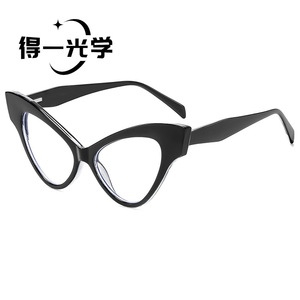 Cat Eye Glasses Pc Frame Anti Blue Light Women's Fashion <b>Eyewear</b> - Product Image 1