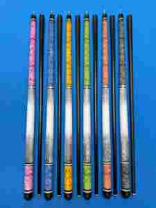 Queue de <span class=keywords><strong>billard</strong></span> en cuir de qualité supérieure avec poignée en fibre, pointe en fibre Uniloc, pointe en arc-en-ciel de 12,5 mm, pour <span class=keywords><strong>billard</strong></span> - Product Image 1