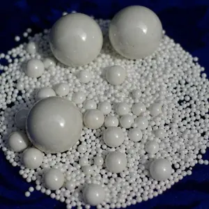 Zirconia पीस मध्यम/zirconia मनका/चीनी मिट्टी मनका