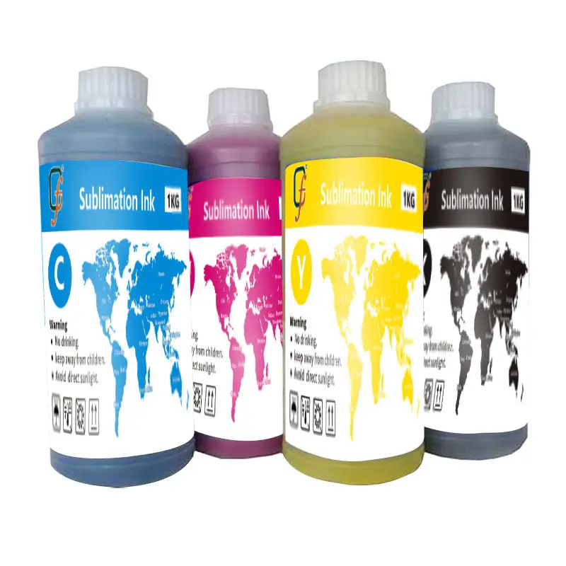 Tinta de transferencia térmica para impresora Industrial, tinta de impresión de 4 colores, precio barato