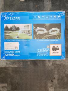 Cortacésped Robótico ECOVACS GOAT A1600 LIDAR PRO, 32V, Inalámbrico, con Cuchilla Rotatoria para Mulching, Sistema de Navegación Dual LiDAR - Product Image 1