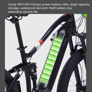 Vélo Électrique Tout-Terrain Urbain M600 à Moteur Central, Longue Autonomie, 27,5 Pouces, 1000W, Batterie Intégré<span class=keywords><strong>e</strong></span> pour le Sport et le VTT - Product Image 6