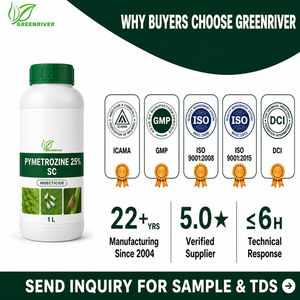 GREENRIVER Pymetrozina 25% SC <span class=keywords><strong>Insecticida</strong></span> Sistémico <span class=keywords><strong>para</strong></span> Pulgones, Moscas Blancas y <span class=keywords><strong>Escarabajos</strong></span> Polinizadores CAS 123312-89-0 - Product Image 6