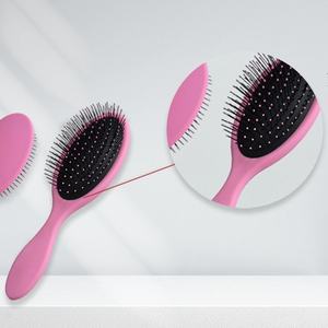 Cepillo de Pelo Portátil de Moda con Cojín de Aire y Masaje para Cuero Cabelludo, Cepillo para Cabello Húmedo/Seco con Mango de Plástico, Peine Común para Uso Doméstico - Product Image 4