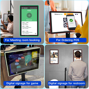 2025 Treo Tường 21.5 inch Android 14 tùy chọn PoE NFC LCD màn hình cảm ứng cạnh với ánh sáng LED 4 + 32GB cho cuộc họp đặt phòng hệ thống - Product Image 5