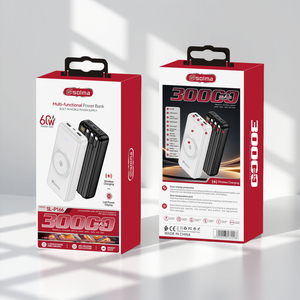 Baterías Externas <span class=keywords><strong>Solma</strong></span> de Venta Caliente, Carga Rápida, para Teléfonos Móviles, 30000mAh, Delgadas y Ligeras, Fáciles de Transportar - Product Image 5