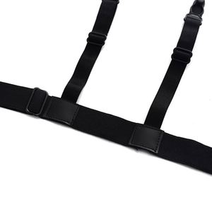 <span class=keywords><strong>Chemise</strong></span> à bretelles pour <span class=keywords><strong>homme</strong></span> Jarretière pour femme et <span class=keywords><strong>homme</strong></span> Harnais élastique Bretelles pour <span class=keywords><strong>chemise</strong></span> d'affaires Chaussette réglable <span class=keywords><strong>Porte</strong></span>-jarretière Ceinture - Product Image 3