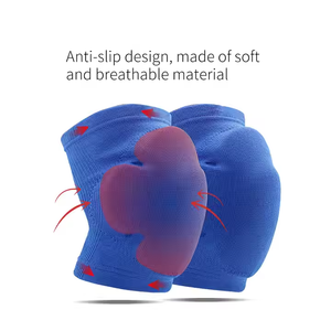 Neoprene Spandex Nylon Thick PU Foam <b>Knee</b> <b>Pads</b> <b>Volleyball</b> Soccer Goalkeeper Leg Guard Protective <b>Knee</b> Protector Support - Product Image 2