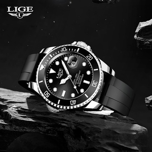 Nuevo Reloj de Cuarzo Lige 10045 de 2022 para Hombre, Correa de Acero Inoxidable, Resistente al Agua, con Indicador de Fecha, Reloj de Pulsera Ejecutivo - Product Image 4