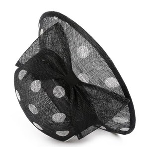 Wholesale Personalized Wide Brim Round Fascinators Sinamay <b>Hats</b> Party <b>Wedding</b> Casual Sports Dress <b>Hats</b> Adults Plain Dyed Female - Product Image 4