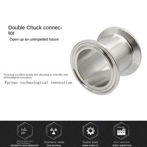 Tùy chỉnh thép không gỉ kẹp đôi chuck Doanh vệ sinh kẹp mặt bích Chuck cuối nhanh chóng kẹp - Product Image 2
