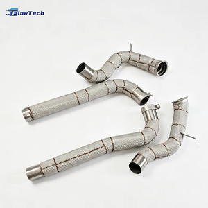 Tubería de Escape de Alto Flujo SS304 para Mercedes AMG GT GTS GTC GTR C190 M178 4.0T V8 Biturbo - Product Image 6