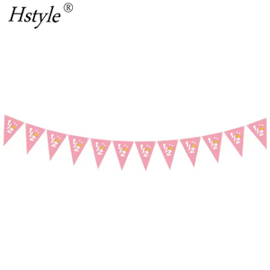 Hstyle Venta Directa 1/2 cartel <span class=keywords><strong>de</strong></span> cumpleaños medias decoraciones <span class=keywords><strong>6</strong></span> <span class=keywords><strong>meses</strong></span> <span class=keywords><strong>de</strong></span> edad Rosa moderno niñas fiesta <span class=keywords><strong>de</strong></span> cumpleaños decoración <span class=keywords><strong>de</strong></span> ducha <span class=keywords><strong>de</strong></span> bebé - Product Image 3