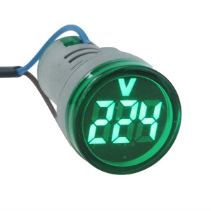 Mini voltímetro <span class=keywords><strong>digital</strong></span> de visor led, sinais de luz indicadora com voltímetro de medição de tensão ac, AD101-22VM - Product Image 2