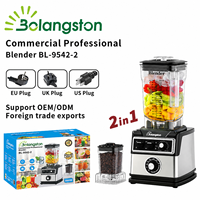 Mixeur multifonction 3-en-1 : Blender, Centrifugeuse, Robot Culinaire, Mixeur à Fruits, Préparateur de Smoothies, Mixeur Nutri, Broyeur