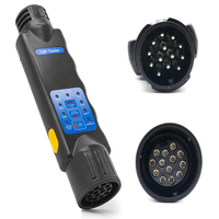 Testeur pour prise de remorque 13Pin 12 V et testeur de prise de remorque pour voiture DIN, connecteur de lumière de remorque testeur de camion