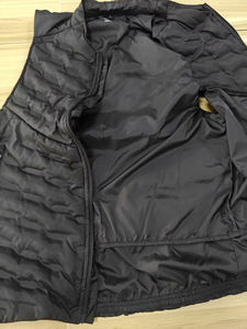 Gilet sportivo personalizzato per allenamento di calcio giacca senza maniche da uomo di alta qualità - Product Image 2